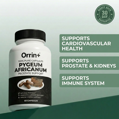 Orrin+ Pygeum Africanum | Prostate & Kidney Support